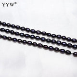 4-5mm Cultured Potato Freshwater Pearl Loose Beads for DIY Jewelry 15 Inch