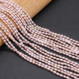 Natural Freshwater Pearl Beads Rice Shape Small Loose Bead