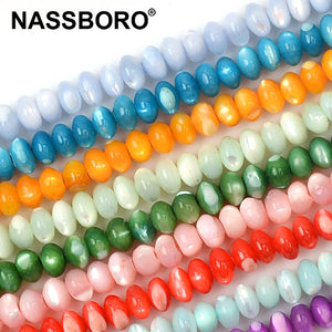 4.5mm Natural Heishi Beads Shell Beads For Jewelry Making