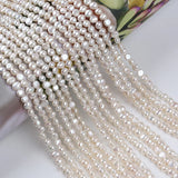 Natural Baroque Freshwater Pearls 4-5mm Strands
