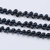 4-5mm Wheat Shape Rice Pearl Strand, Nice Choker Necklace