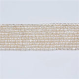 4-5mm Freshwater Rice Drop Pearl Strands