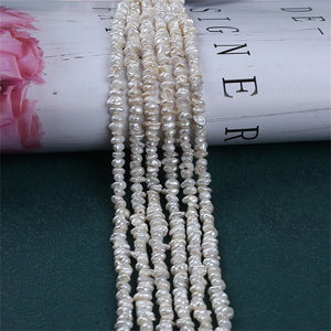 4-5mm Keshi Pearl 112pcs String Natural DIY Beads