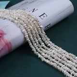4-5mm Keshi Pearl DIY Bead String Natural 112pcs