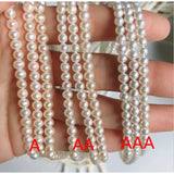 5mm Round Freshwater Pearl Strand for Jewelry Making