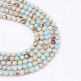 Natural ShouShan Stone Sediment Jaspers Beads for Jewelry Making DIY Bracelet