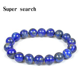 Lapis Lazuli Bracelet Red Beads Healing Stone Jewelry