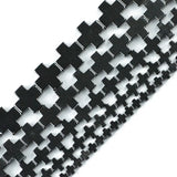 Hematite Jesus Cross Stone Beads for DIY Jewelry Making