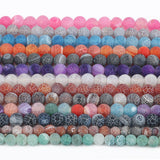 Frost Agate Stone Beads 4/6/8/10/12mm