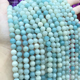 Natural Amazonite Stone Beads for Jewelry Making DIY 15''