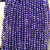 Purple Charoite Stone Beads for Jewelry Making DIY