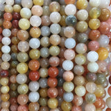 4/6/8/10MM Silk Jade Spacer Gemstone Beads for Jewelry Making DIY