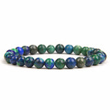 4/6/8/10mm Green Phoenix Lapis Lazuli Beaded Bracelet