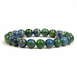 4/6/8/10mm Green Phoenix Lapis Lazuli Beaded Bracelet