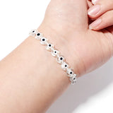 4-10mm Lampwork Glass Beads Evil Eye for DIY Jewelry Making