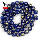 4/6/8/10mm Natural Lapis Lazuli Jades Stone Beads Round Beads