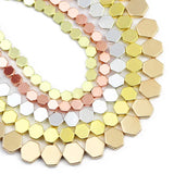 Hematite Stone Spacers Rose Beads for DIY Jewelry Making
