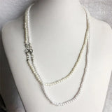 Pearl Choker Necklace Minimalist Clavicle Chain