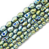 8MM Green Hematite Skull Head Spacer Beads for Jewelry Making