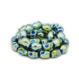 8MM Green Hematite Skull Head Spacer Beads for Jewelry Making