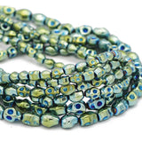 8MM Green Hematite Skull Head Spacer Beads for Jewelry Making