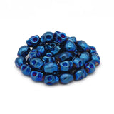 Skull Head Hematite Stone Spacers Beads for DIY Jewelry Making