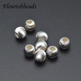 925 Silver Round Spacer Beads DIY Jewelry Findings