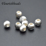925 Silver Round Spacer Beads DIY Jewelry Findings