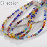 4/6/8mm Thousand Flower Glass Round Beads Loose Beads