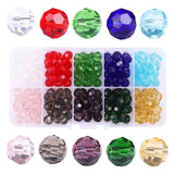 Glass Rondelle Beads Crystal Beading Kit for DIY Jewelry Making