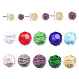 Glass Rondelle Beads Crystal Beading Kit for DIY Jewelry Making