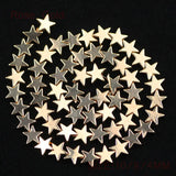 Star Shape Hematite Spacer Beads Silver Plated 4/6/8mm