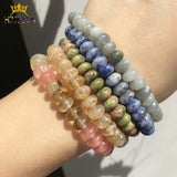 Natural Quartz Lapis Lazuli Jasper Labradorite Agate Stone Beads 15''
