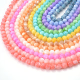 Natural Shell Beads Round Pearls Colorful Spacer Beads for Jewelry Making