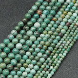 Natural African Jades Stone Beads DIY Jewelry 15'' Strand