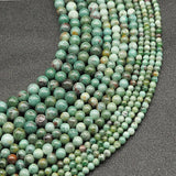 Natural African Jades Stone Beads DIY Jewelry 15'' Strand