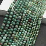 Natural African Jades Stone Beads DIY Jewelry 15'' Strand
