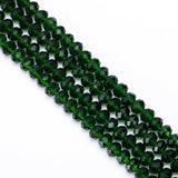 8mm Faceted Crystal Rondelle Beads for Jewelry Making DIY