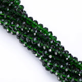 8mm Faceted Crystal Rondelle Beads for Jewelry Making DIY