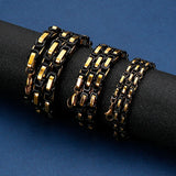 4/6/8mm Stainless Steel Box Chain Necklace For Men