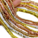 Natural Stone Hematite Spacer Beads For DIY Bracelets
