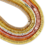 Natural Stone Hematite Spacer Beads For DIY Bracelets