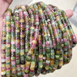 4*6MM Brazil Tourmaline Jades Beads Charms Pendant for DIY Jewelry Making