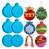Christmas Ball Pendant UV Resin Molds DIY Crafts Jewelry Decorations