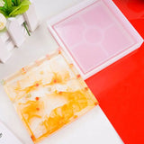 Crystal Epoxy Resin Mold Coaster Casting Silicone DIY Mould