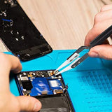 Curved Pointy Tweezers Locking Angled for Crafts Electronics