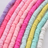 Polymer Clay Beads Mix Vinyl Disc for DIY Jewelry Making