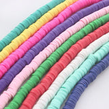 Polymer Clay Beads Mix Vinyl Disc for DIY Jewelry Making
