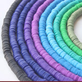 Polymer Clay Beads Mix Vinyl Disc for DIY Jewelry Making
