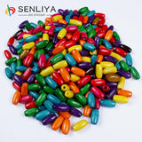Wood Round Beads Wooden Spacer Beading Jewelry Making Bracelets